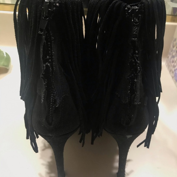 Zara Fringe Booties - Picture 4 of 6